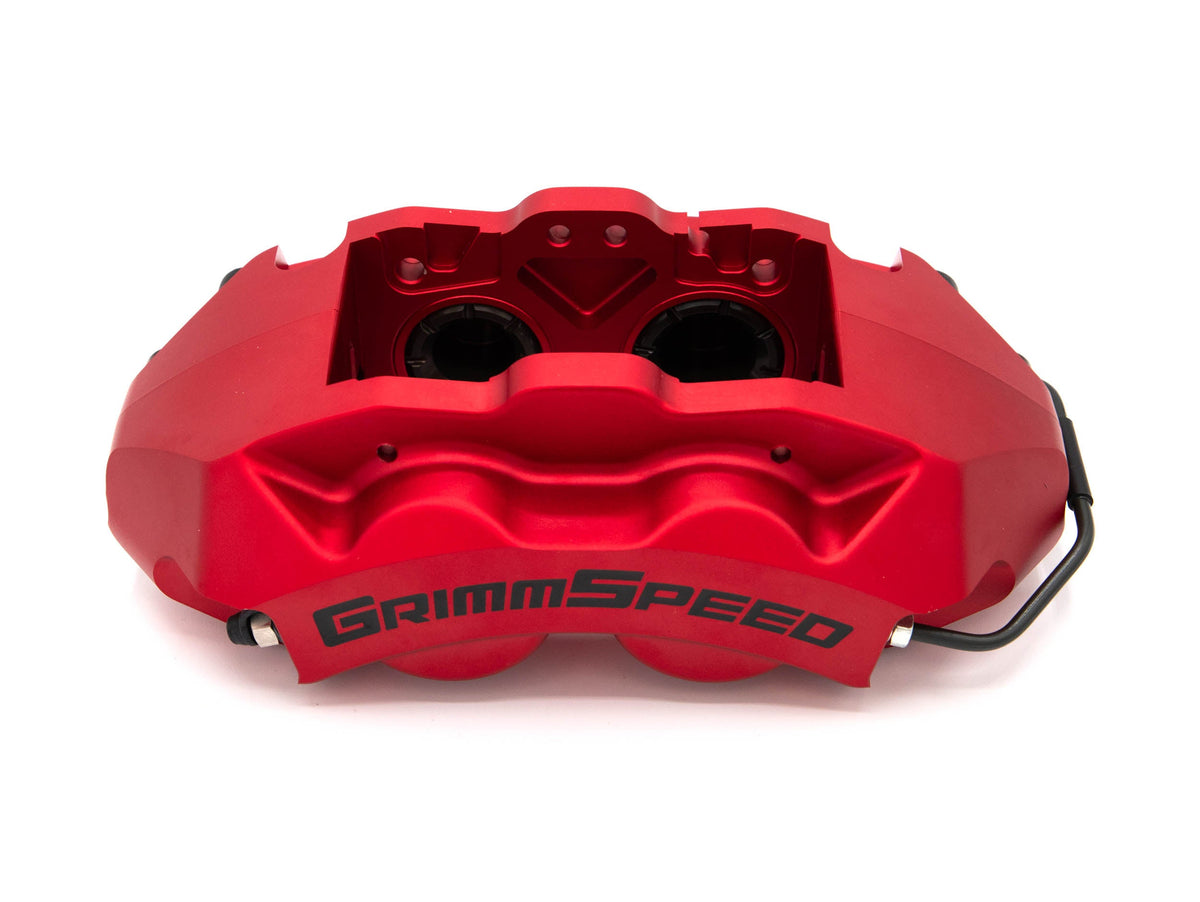 GrimmSpeed 4-Piston Brake Caliper Kit For 2002-2021 Subaru WRX/STI (326mm Rotor)