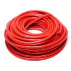 HPS 5/16 inch 8mm ID Red high temp reinforced silicone heater hose tubing 50 feet roll Max Temperature Rating: 350F Bend Radius: 1-1/4 inch