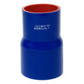 HPS 3.5 inch - 5 inch ID 4 inch Long High Temp 4-ply Reinforced Silicone Reducer Coupler Hose Blue 89mm - 127mm ID 102mm Length