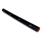 HPS 1-3/16 inch ID 3 Feet Long High Temp 4-ply Reinforced Silicone Coolant Tube Hose Black 30mm ID