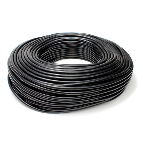 HPS 1/2 inch 13mm ID Black High Temp Silicone Vacuum Hose Tubing - 50 Feet Roll