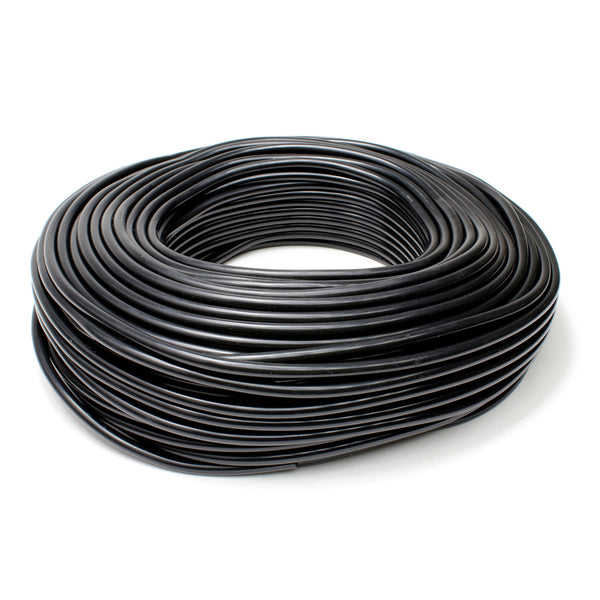 HPS 1/2 inch 13mm ID Black High Temp Silicone Vacuum Hose Tubing - 50 Feet Roll