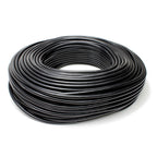 HPS 1/2 inch 13mm ID Black High Temp Silicone Vacuum Hose Tubing - 100 Feet Roll