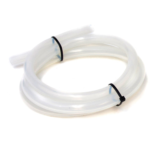 HPS 1/2 inch 13mm ID Clear High Temp Silicone Vacuum Hose Tubing - 10 Feet Roll
