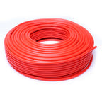 HPS 1/8 inch 3mm ID Red High Temp Silicone Vacuum Hose Tubing - 50 Feet Roll