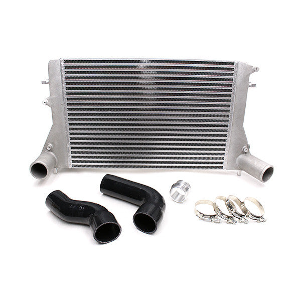 ICK-047-BLACK_5 Rev9 Version 2 intercooler kit with black hoses for VW Passat B7 / CC