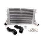 ICK-047-BLACK_5 Rev9 Version 2 intercooler kit with black hoses for VW Passat B7 / CC