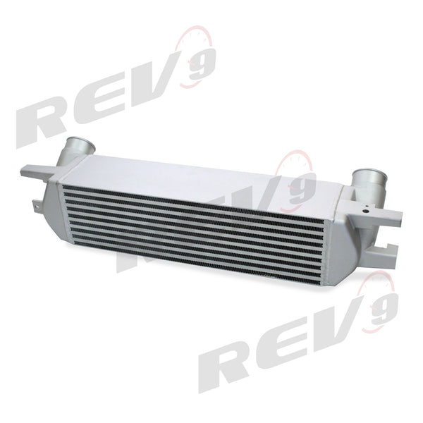 REV9 Bolt on FMIC Aluminum Front Mount Intercooler - Silver - Ford Mustang S550 2.3L Eco Boost (2015-2023)