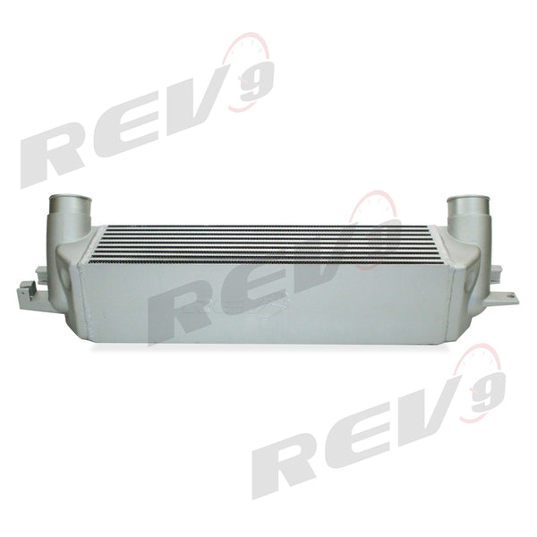 REV9 Bolt on FMIC Aluminum Front Mount Intercooler - Silver - Ford Mustang S550 2.3L Eco Boost (2015-2023)