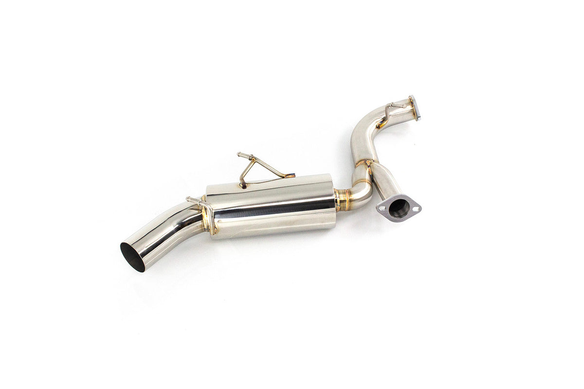 IS-ST-GT86-P - ISR Stainless Steel ST Exhaust w/ Polished Tips - Toyota GR86 FR-S / Subaru BRZ / Scion FR-S