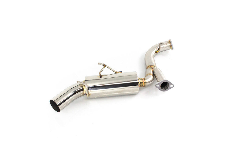 ISR Performance Stainless Steel ST Exhaust w/ Polished Tips - Toyota GR86 FR-S / Subaru BRZ / Scion FR-S