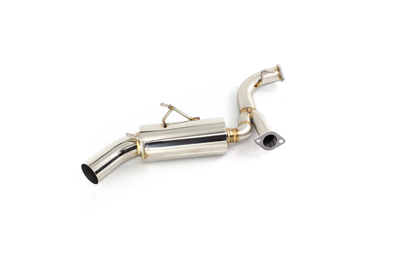 ISR Performance Stainless Steel ST Exhaust w/ Polished Tips - Toyota GR86 FR-S / Subaru BRZ / Scion FR-S
