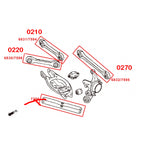 Megan Racing Rear Camber Control Arms - BMW 3 Series 328i 335i & X-drive (2006-2011)