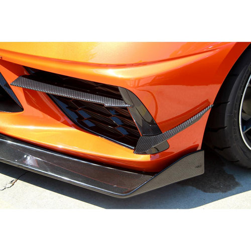 APR Performance Carbon Fiber Front Canards - Chevrolet Corvette C8 (2020+)