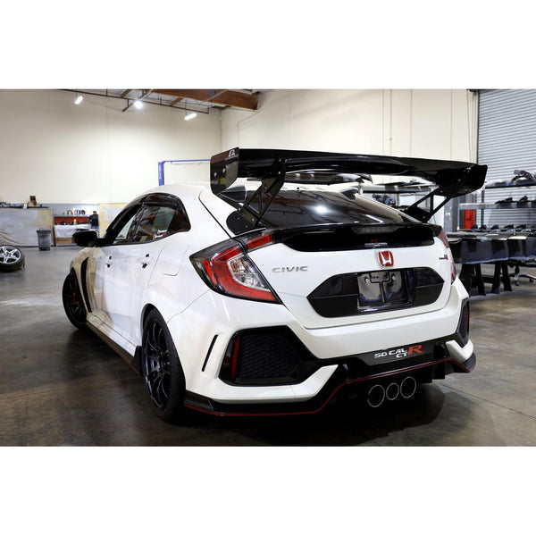 APR Performance Carbon Fiber GT-300 Adjustable Spoiler / Wing 67" - Honda Civic Type R FK8 (2017-2021)