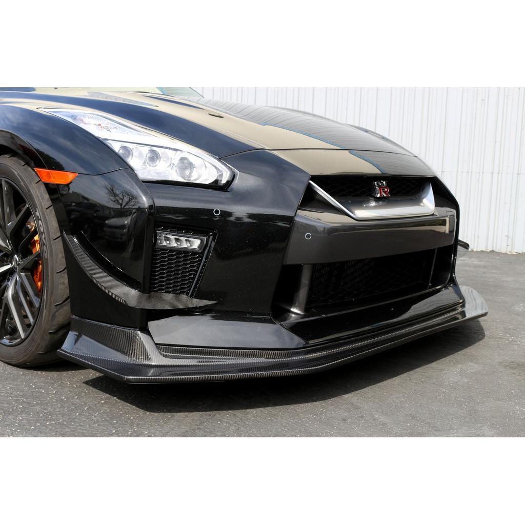 APR Performance Carbon Fiber Front Bumper Canards Set of 4 - Nissan Skyline R35 GT-R (2017+)