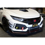 APR Performance Front Bumper Canards - Honda Civic FK8 Type R (2017-2021)
