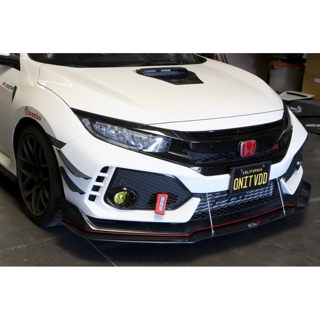 APR Performance Front Bumper Canards - Honda Civic FK8 Type R (2017-2021)
