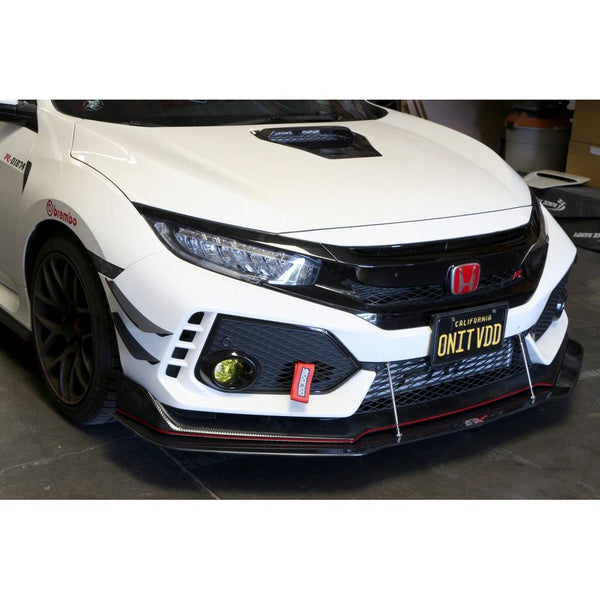 APR Performance Front Bumper Canards - Honda Civic FK8 Type R (2017-2021)