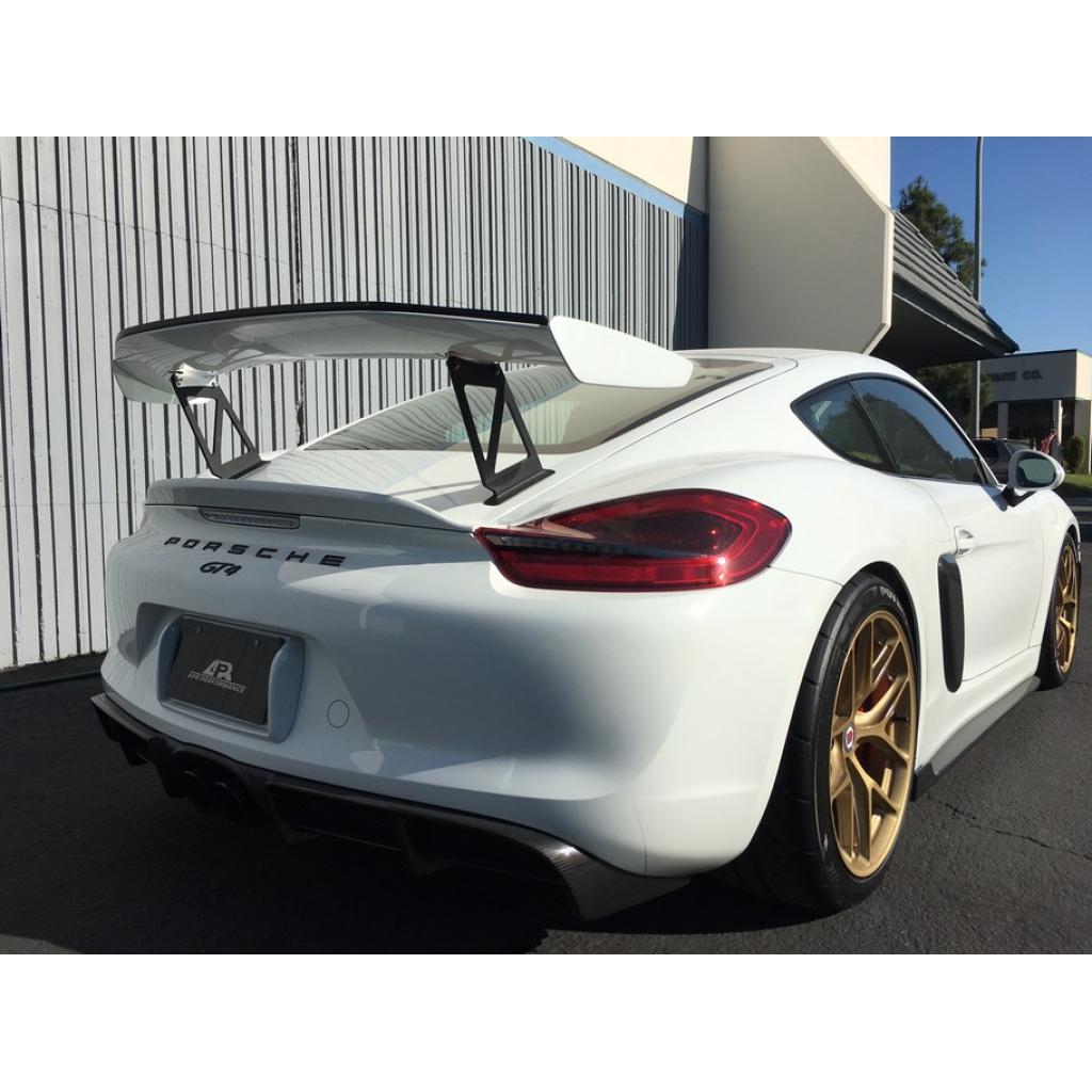 APR Performance Factory Wing Extension Kit - Porsche Cayman GT4 (981)