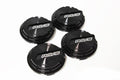 Rays Gram Lights 57CR / 57DR Center Cap - Black / Black - Set of 4