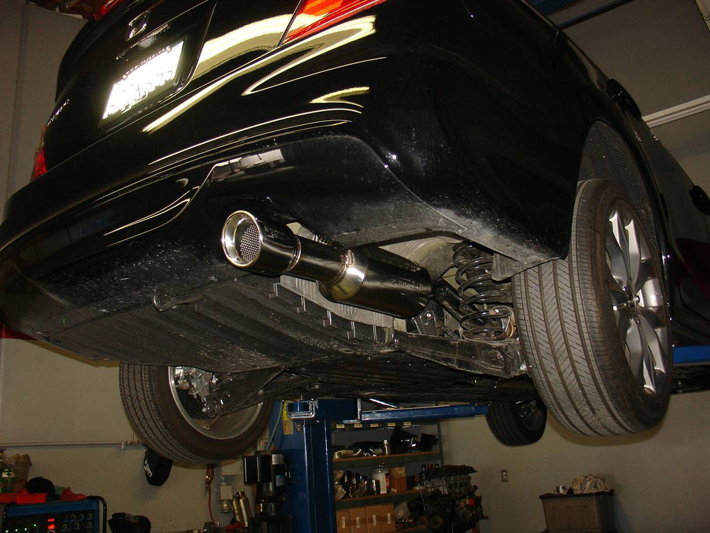 Injen SES1579 exhaust system installed on Honda Civic Si