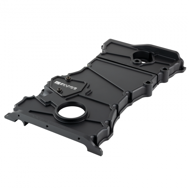Skunk2 Racing Billet Aluminum Black Anodized Timing Chain Cover Kit - Honda K24A Engines