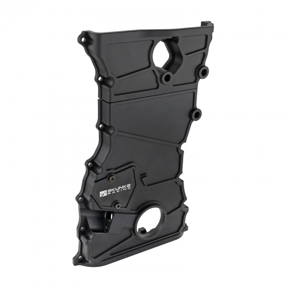 Skunk2 Racing Billet Aluminum Black Anodized Timing Chain Cover Kit - Honda K24A Engines