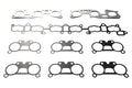 Tomei Intake and Exhaust Manifold Gasket Kit - Nissan Skyline GT-R RB26DETT