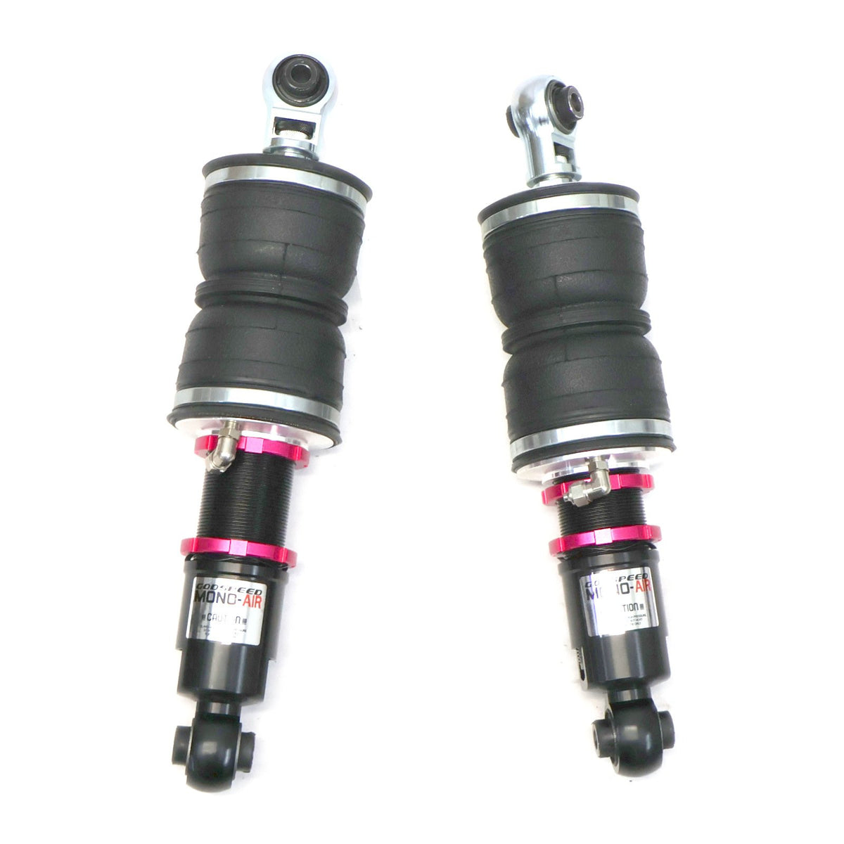 Godspeed Project MARS-6052-B Lamborghini Gallardo Mono-Air front and rear struts
