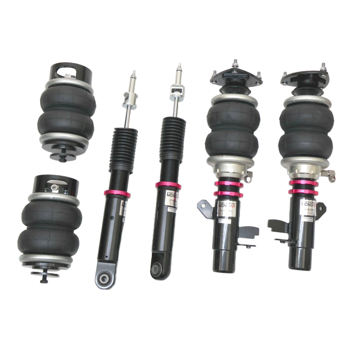 GodSpeed Project GSP Mono Air Strut Coilover Lowering Kit - Ford Focus ST / RS (P3) 2013-2018