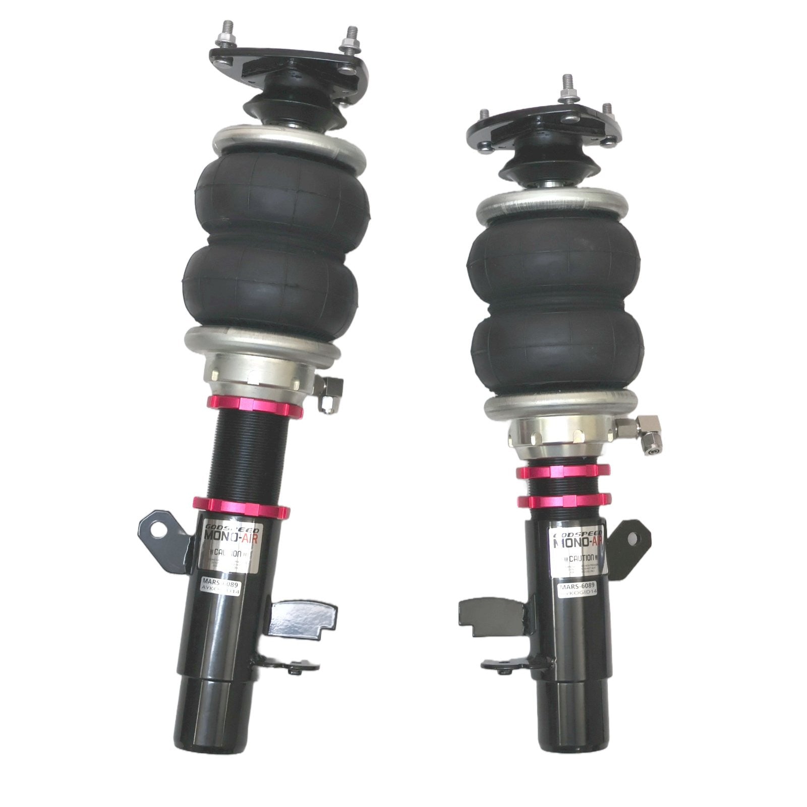 GodSpeed Project GSP Mono Air Strut Coilover Lowering Kit - Ford Focus ST / RS (P3) 2013-2018