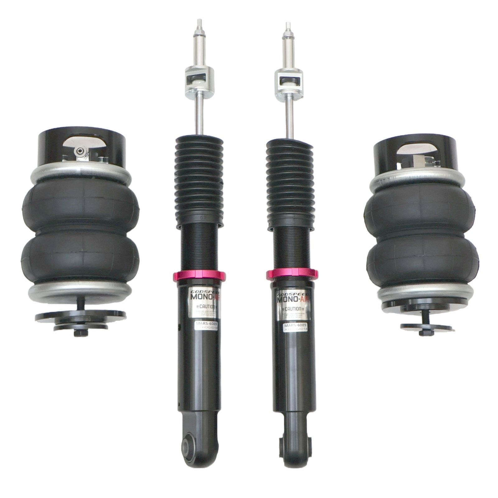 GodSpeed Project GSP Mono Air Strut Coilover Lowering Kit - Ford Focus ST / RS (P3) 2013-2018