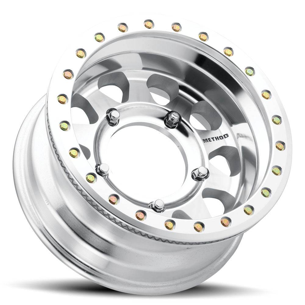 Method 101 Buggy Beadlock | Machined - Raw | Wheel view 3
