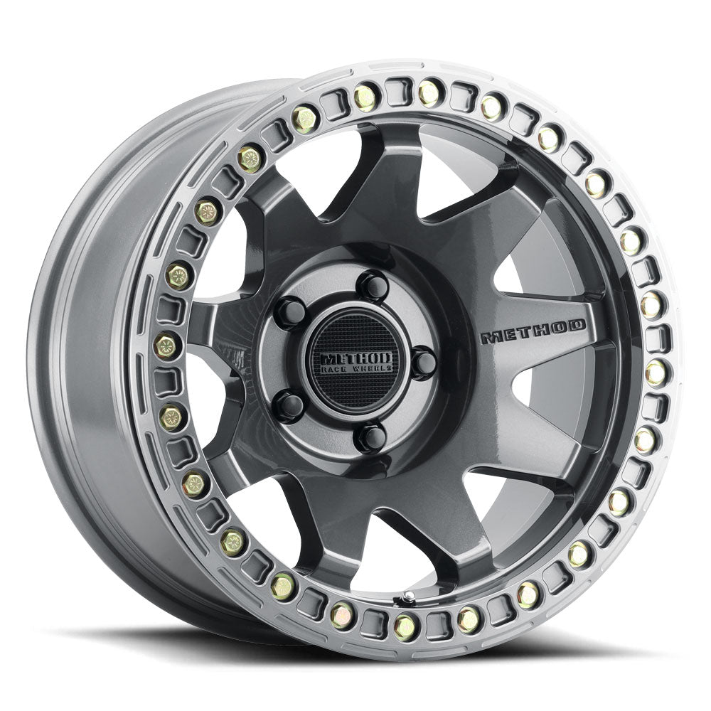 Method 108 Beadlock | Gloss Titanium | Wheel view 4