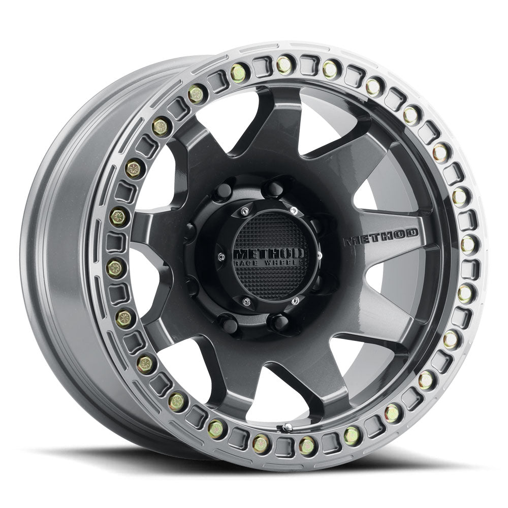 Method 108 Beadlock | Gloss Titanium | Wheel view 5