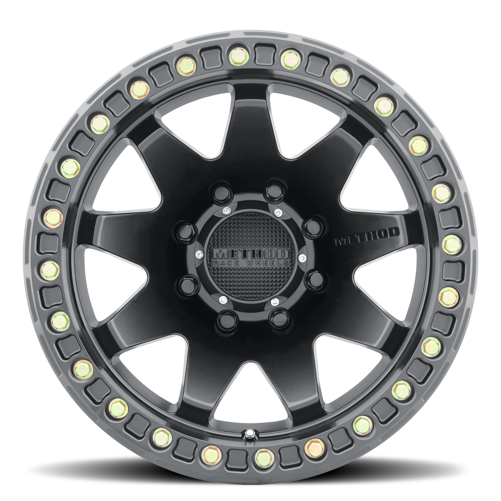 Method 108 Beadlock | Matte Black | Wheel view 3