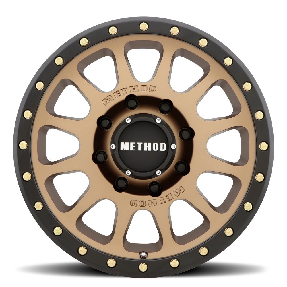 Method 305-HD | Method Bronze - Matte Black Lip | Wheel view 2
