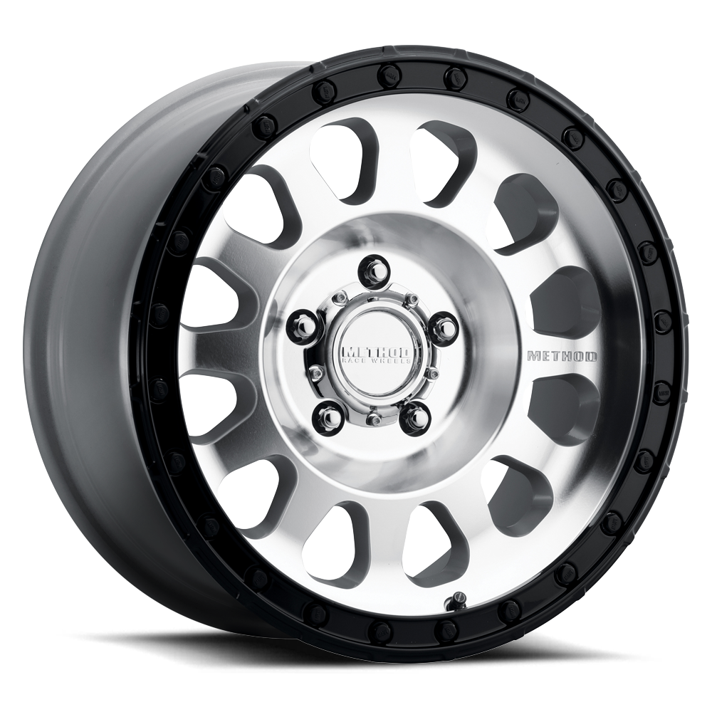 Method 315 | Machined - Gloss Black Lip | Wheel view 4