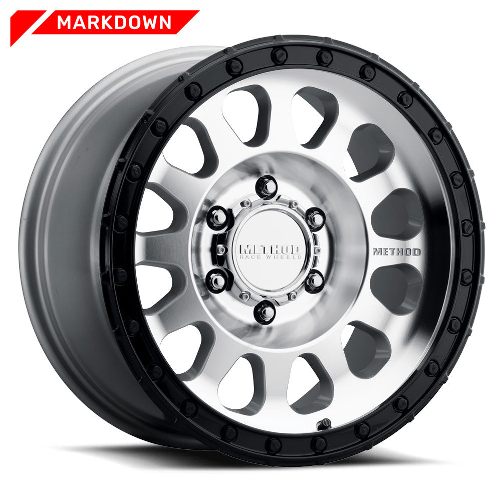 Method 315 | Machined - Gloss Black Lip | Wheel view 1