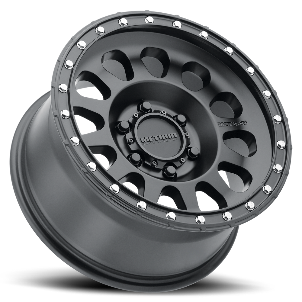 Method 315 | Matte Black | Wheel view 3