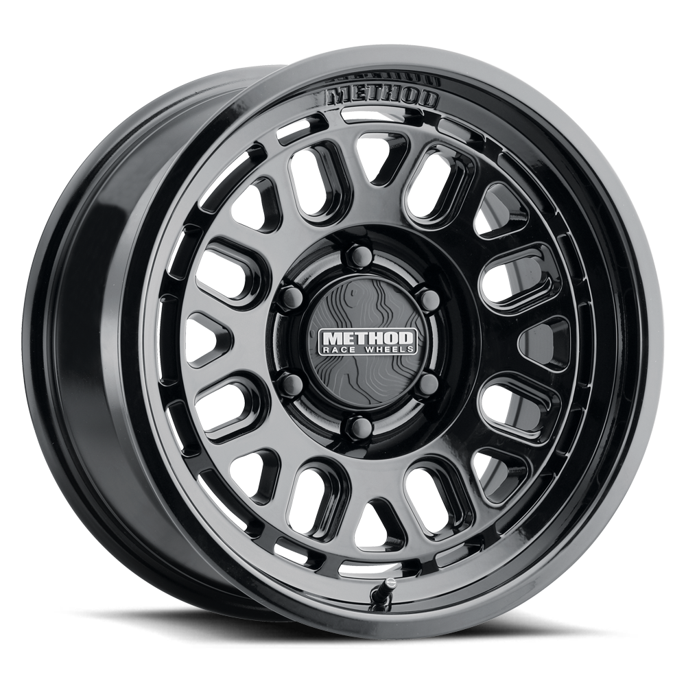 Method 321 | Gloss Black | Wheel view 1
