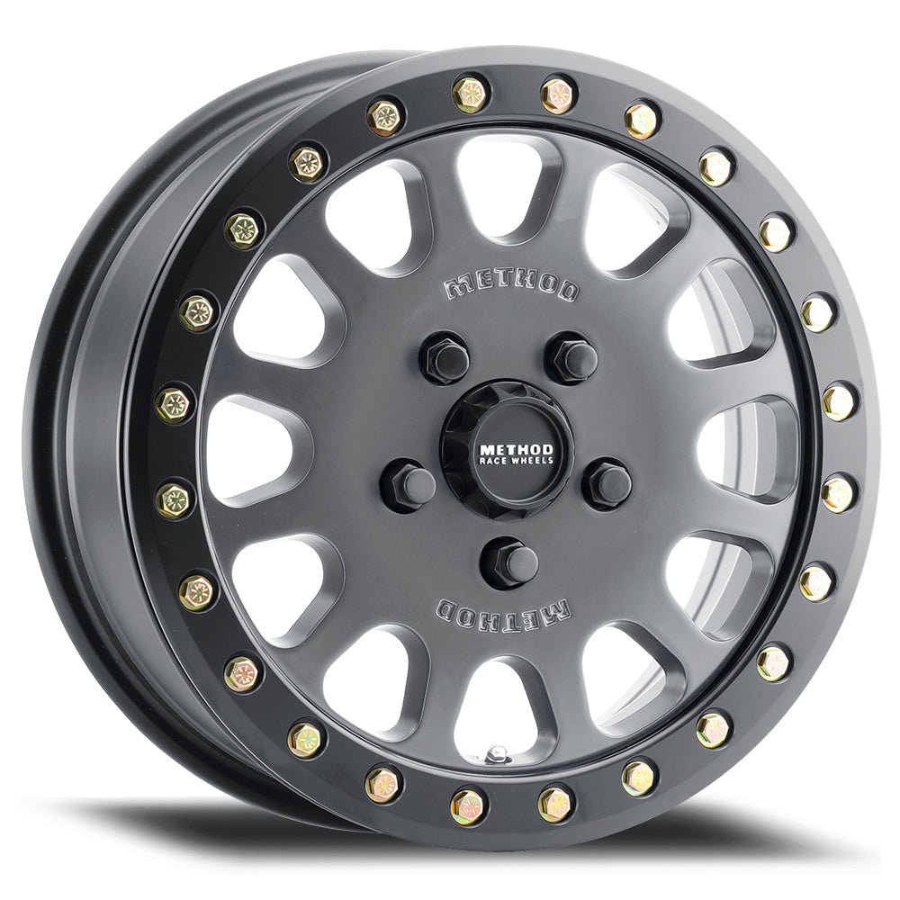Method 401 | Titanium - Matte Black Ring | Wheel view 4