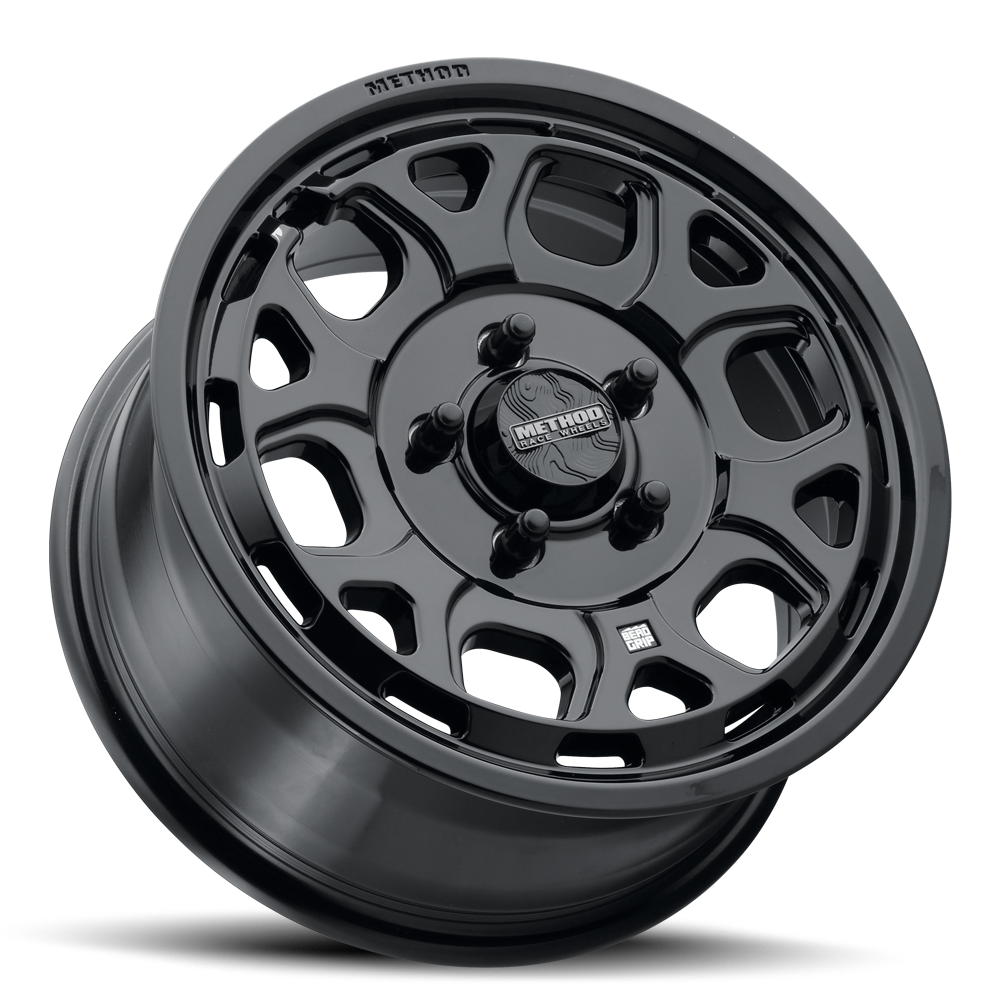 Method 416 UTV Bead Grip | Gloss Black | Wheel view 3