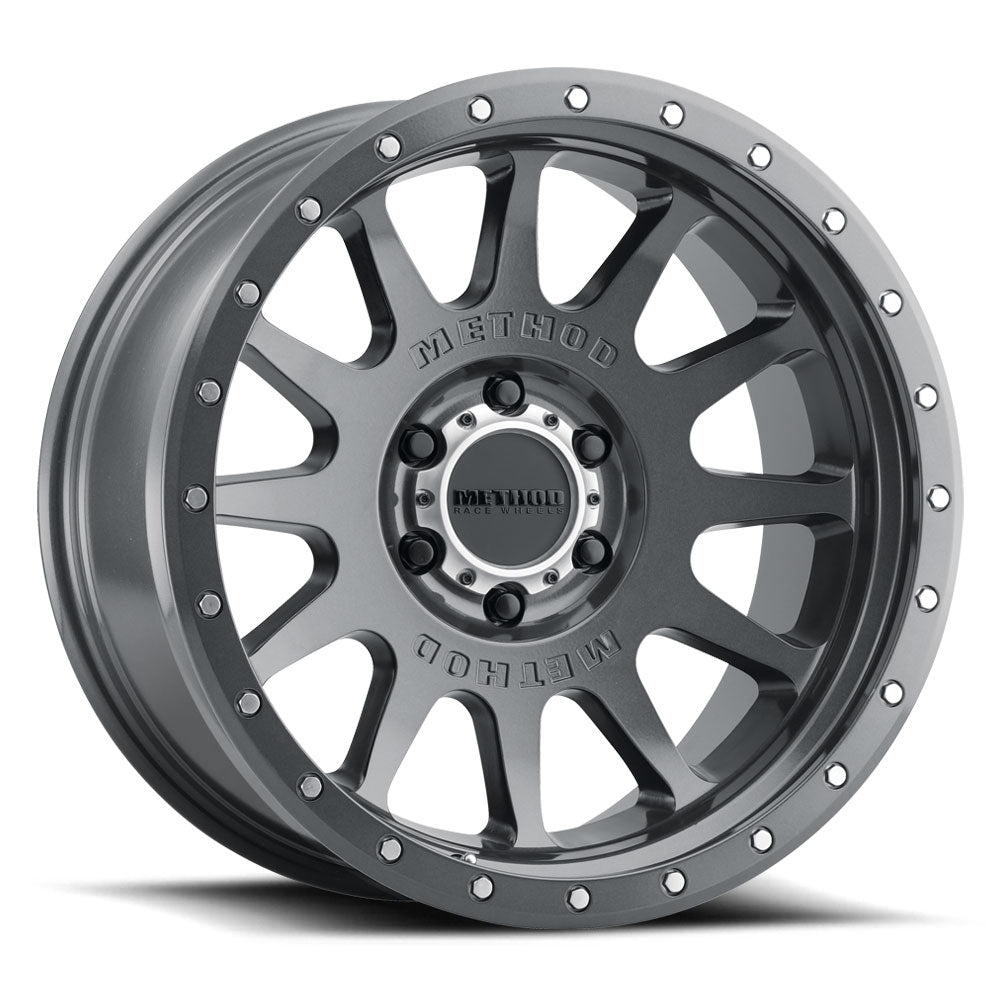 Method 605 NV | Gloss Titanium | Wheel view 1