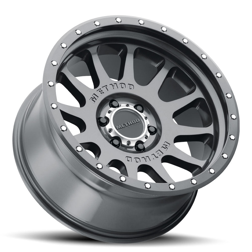 Method 605 NV | Gloss Titanium | Wheel view 3