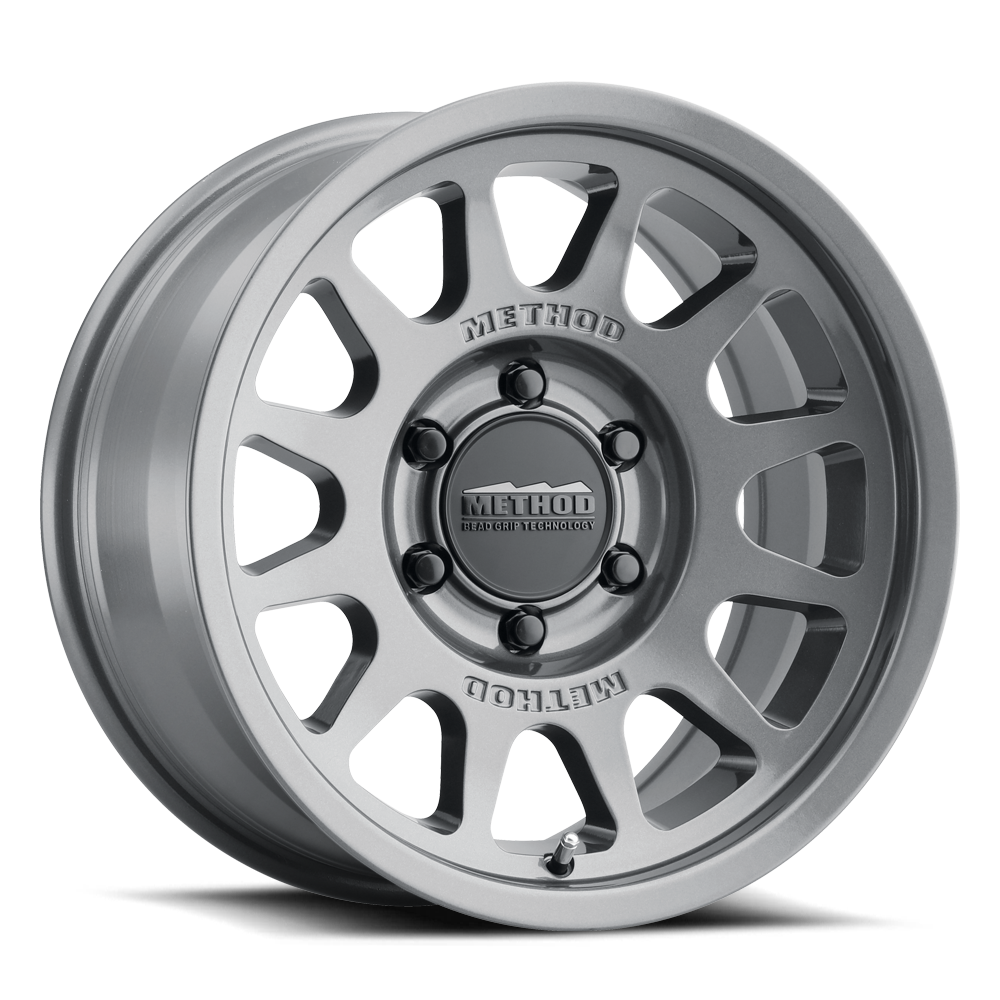 Method 703 | Gloss Titanium | Wheel view 1