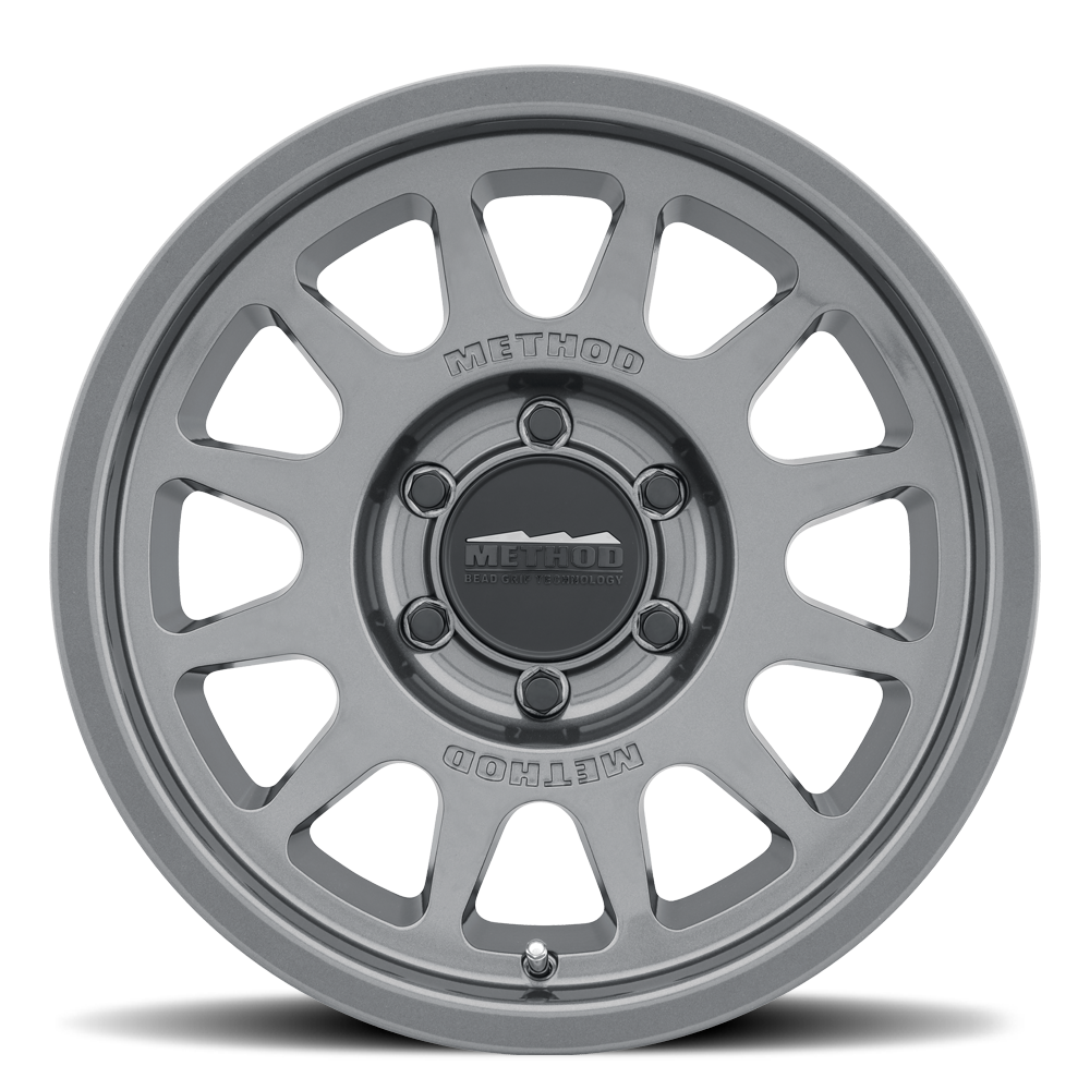 Method 703 | Gloss Titanium | Wheel view 2