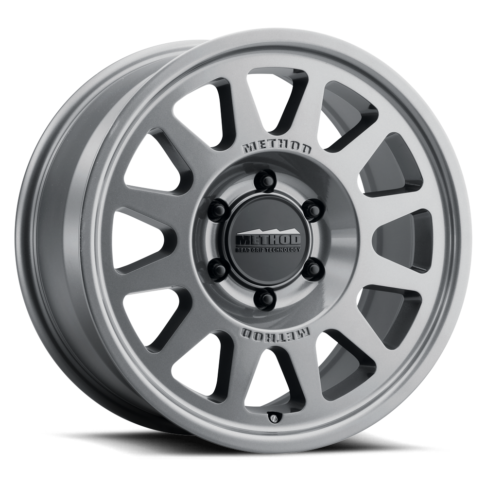 Method 703-HD | Gloss Titanium | Wheel view 1