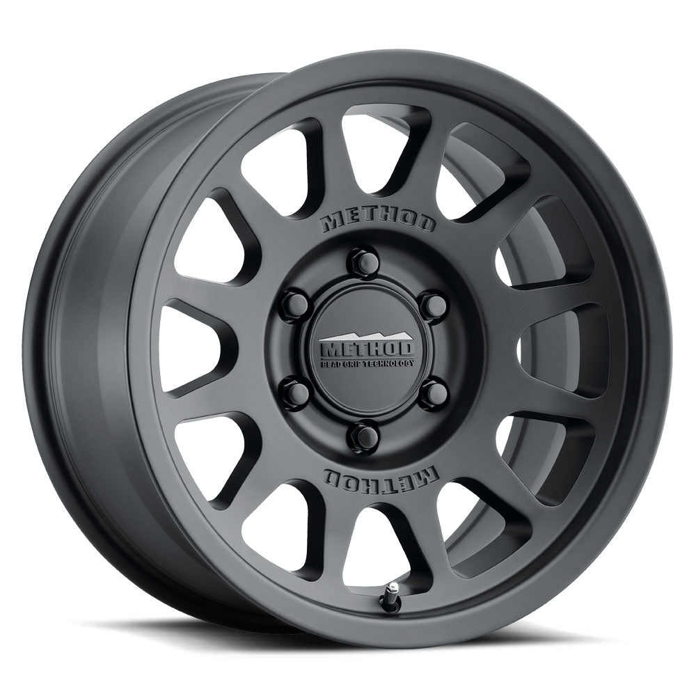 Method 703 | Matte Black | Wheel view 1